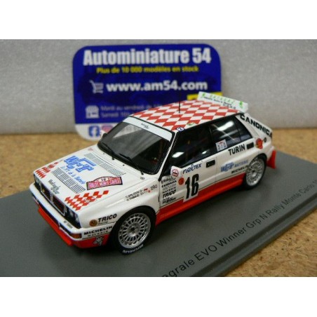 1993 Lancia Delta HF Integrale EVO n°16 Spiliotos - Thibaud  Monte carlo S9026 Spark Model