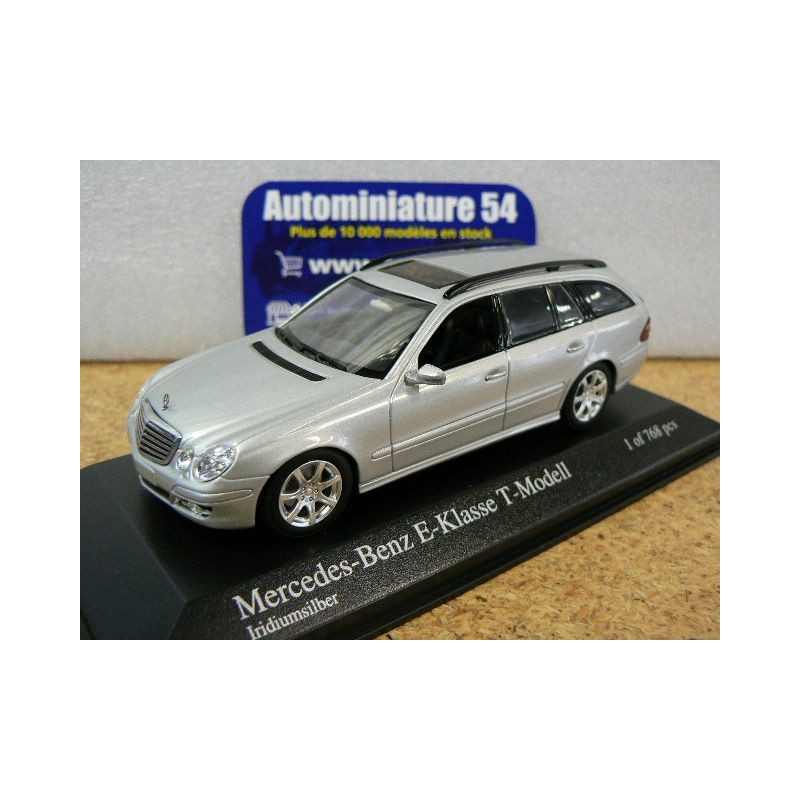 Mercedes Benz E Klasse T Model  S211 Iridium Silver 2007 400036010 Minichamps