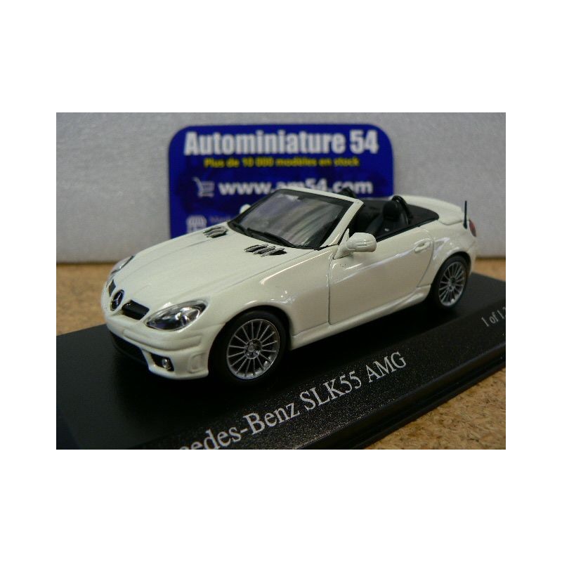 Mercedes SLK AMG R171 White 400033170 Minichamps