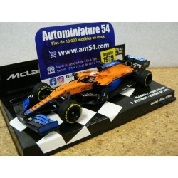 2021 McLaren MCL35M Daniele Ricciardo n°3 Bahrain GP 537214303  Minichamps