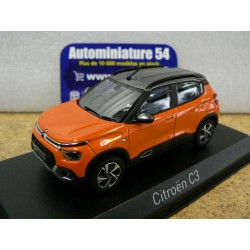 Citroen C3 (Indian Market ) 2021 Orange - Grey 155222 Norev