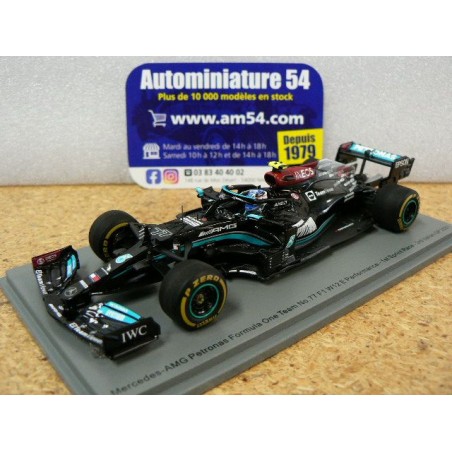 2021 Mercedes AMG Petronas  F1 W12 n°77 Valtteri Bottas 1st sprint race - 3rd Italian GP S7691 Spark Model