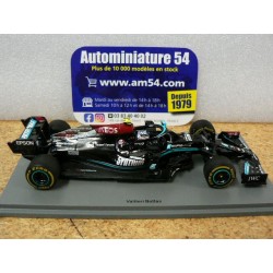 2021 Mercedes AMG Petronas  F1 W12 n°77 Valtteri Bottas 1st sprint race - 3rd Italian GP S7691 Spark Model