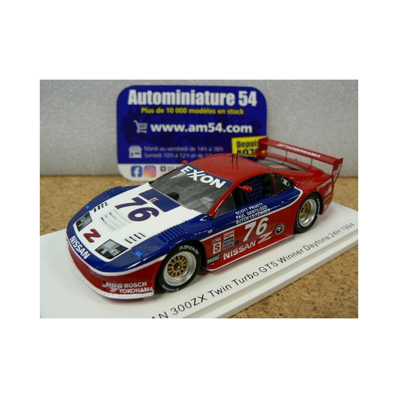 1994 Nissan 300 ZX Twin turbo GTS n°76 1st winner Daytona 24 hours 43DA94 Spark Model