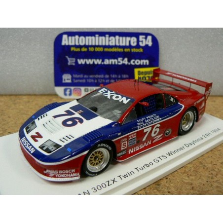 1994 Nissan 300 ZX Twin turbo GTS n°76 1st winner Daytona 24 hours 43DA94 Spark Model