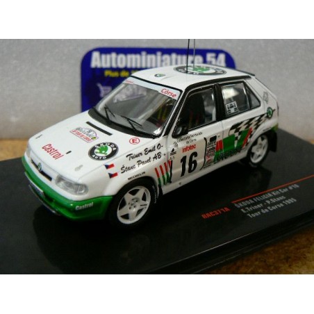 1995 Skoda Felicia Kit Car n°16 Triner - Stanc Tour de Corse RAC371 Ixo Models