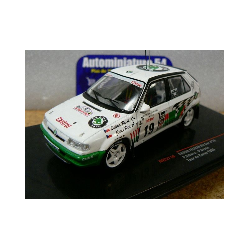 1995 Skoda Felicia Kit Car n°19 Sibera - Gross Tour de Corse RAC371B Ixo Models