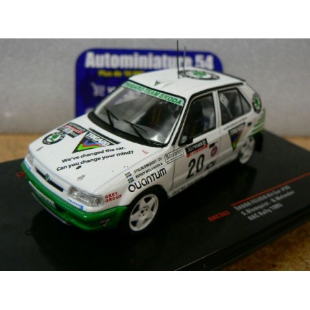 1995 Skoda Felicia Kit Car n°20 Blomquist- Melander RAC Rally RAC363 Ixo Models