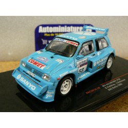 1986 MG Metro 6R4 n°58 Fielding - Robinson RAC Rally RAC361A Ixo Models