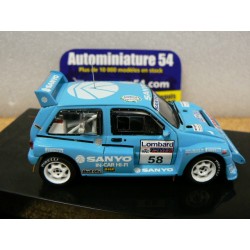 1986 MG Metro 6R4 n°58 Fielding - Robinson RAC Rally RAC361A Ixo Models