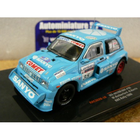 1986 MG Metro 6R4 n°35 Rutherford - Harris RAC Rally RAC362B Ixo Models