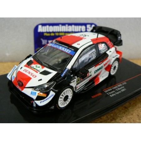 2021 Toyota Yaris WRC n°33 Evans - Martin Rally Ypres RAM806 Ixo Model