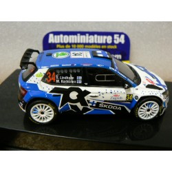 2021 Skoda Fabia Rally2 Evo n°34 Lindholm - Korhonen Rally Croatia RAM803 Ixo Models