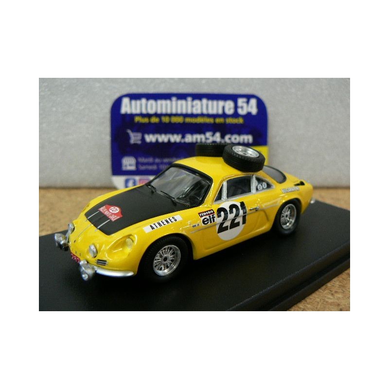 1969 Alpine A110 n°221 Chubrikov - Chubrikov Monte Carlo ref RR.FR39 Trofeu