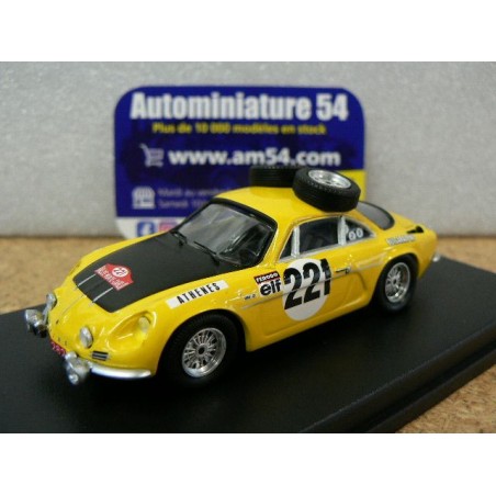 1969 Alpine A110 n°221 Chubrikov - Chubrikov Monte Carlo ref RR.FR39 Trofeu