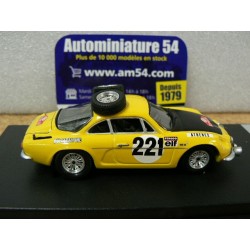 1969 Alpine A110 n°221 Chubrikov - Chubrikov Monte Carlo ref RR.FR39 Trofeu