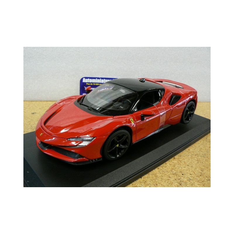 Ferrari SF90 Stradale Red- Black 18-16015 Bburago Race&Play