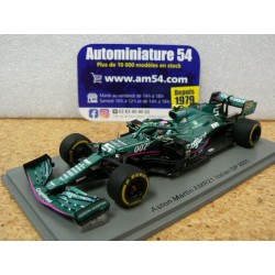 2021 Aston Martin AMR21 n°5 Sebastian Vettel Italian GP S7692 Spark Model