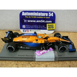 2021 McLaren MCL35M n°3 Daniel Ricciardo 1st winner Italian GP S7689 Spark Model