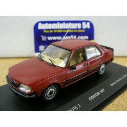 Renault 18 GTL 1985 Red ref 107 ODEON