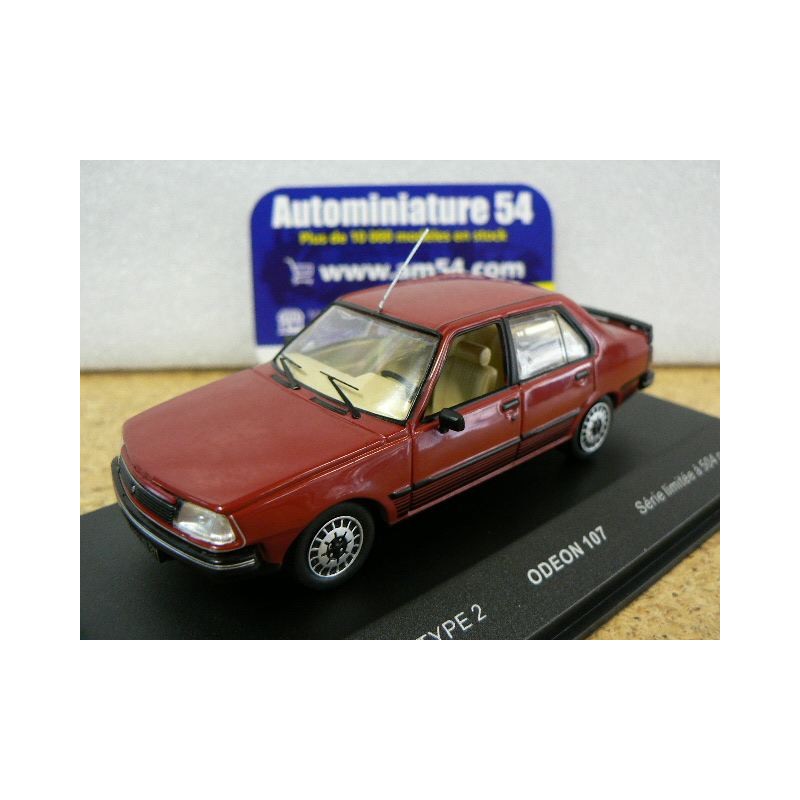 Renault 18 GTL 1985 Red ref 107 ODEON