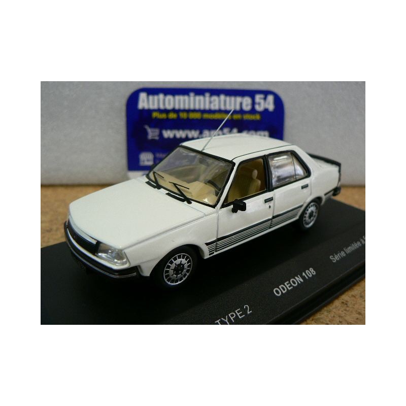 Renault 18 Type 2 GTD 1985 White ref 108 ODEON