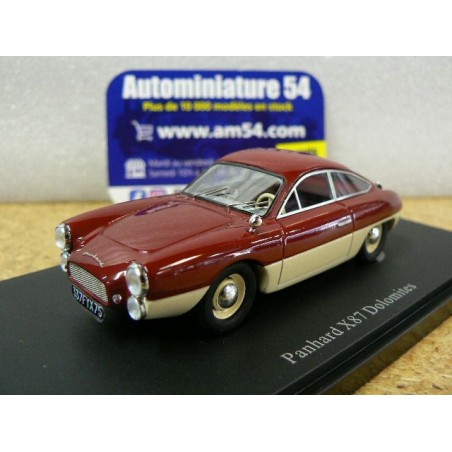 Panhard X87 Dolomites red 1953 02028 AutoCult
