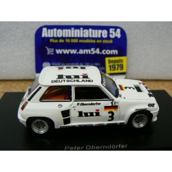 1981 Renault 5 Turbo Coupe LUI n°3 Peter Oberndorfer Europa Cup S6021 Spark Model