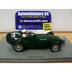 1956  Vanwall VW2 n°10 Harry Schell 4th Belgian GP S7203 Spark Model