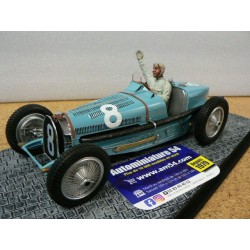 1934 Bugatti Type 59 n°8 René Dreyfus 3rd Monaco GP FLM118002-8M LeMansMiniature