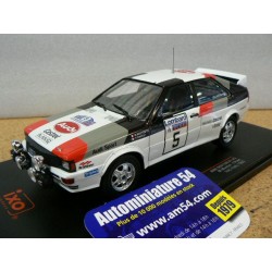 1982 Audi Quattro A1 n°5 Mouton - Pons RAC Rally 24RAL010B Ixo Model