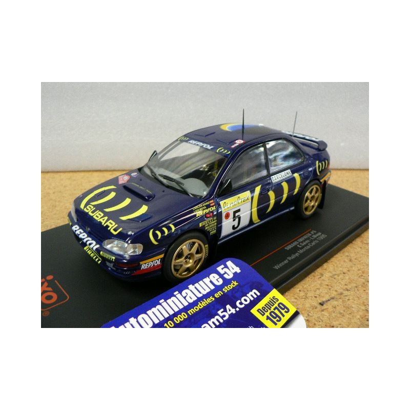 1995 Subaru Impreza n°5 Sainz - Moya 1st Winner Monte Carlo 24RAL011A Ixo Model