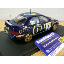 1995 Subaru Impreza n°5 Sainz - Moya 1st Winner Monte Carlo 24RAL011A Ixo Model
