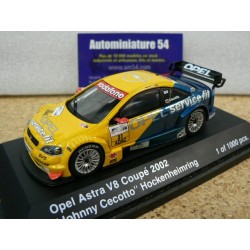 2002 Opel Astra V8 Coupé Johnny Cecotto "Hockenheim"  n°31 04807 Schuco