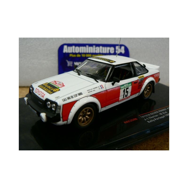 1980 Toyota Celica 2000GT n°15 Therier - Vial Portugal Rally RAC359B Ixo Model