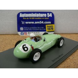 1959 BRM P25 n°6 Stirling Moss 2nd British GP S5730 Spark Model