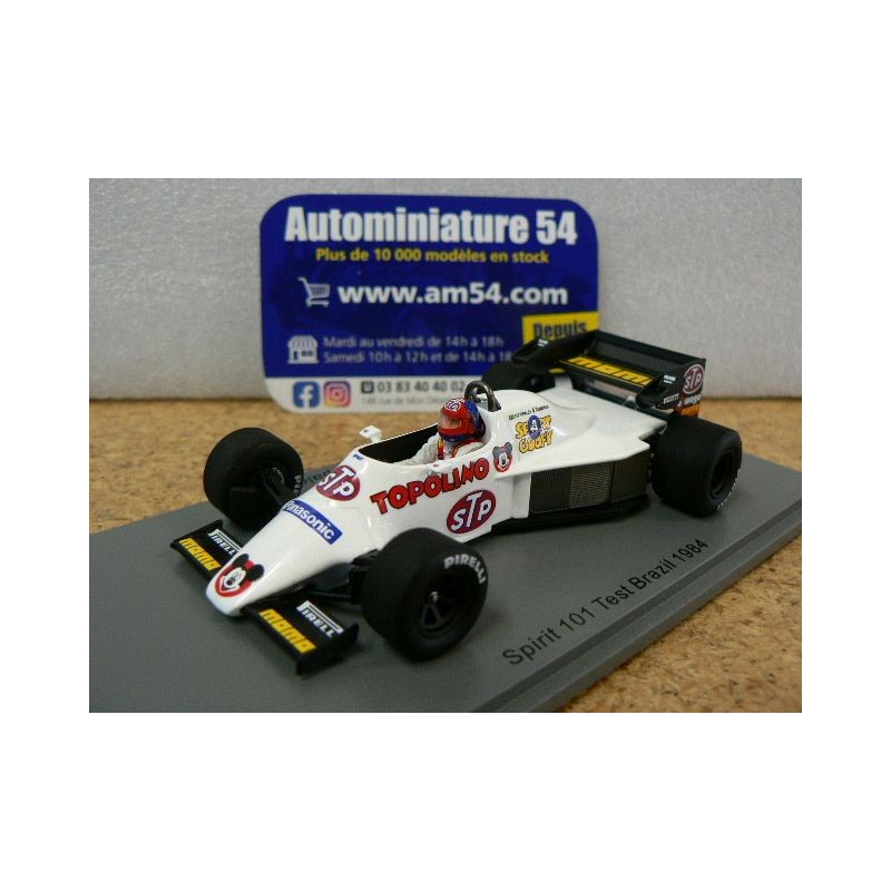 1984 Spirit 101 Emerson Fittipaldi Test Brazil 1984 S3925 Spark Model