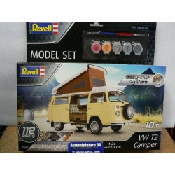 Volkswagen Combi TT2 B Camper Model Set  07676set Revell Maquette