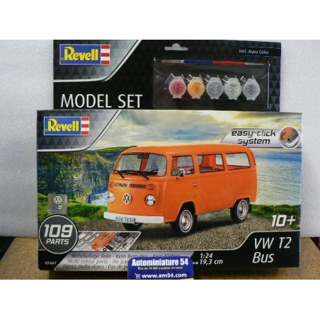 Volkswagen Combi T2 B Bus Model Set 07667set Revell Maquette