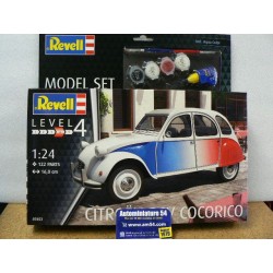 Citroen 2CV Cocorico Model Set  07653set Revell Maquette