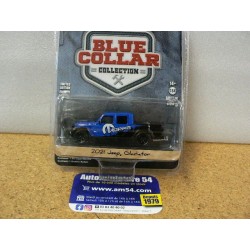 Jeep Gladiator Mopar 2021 "Blue Collar Collection" 35220-F Greenlight 1.64ième