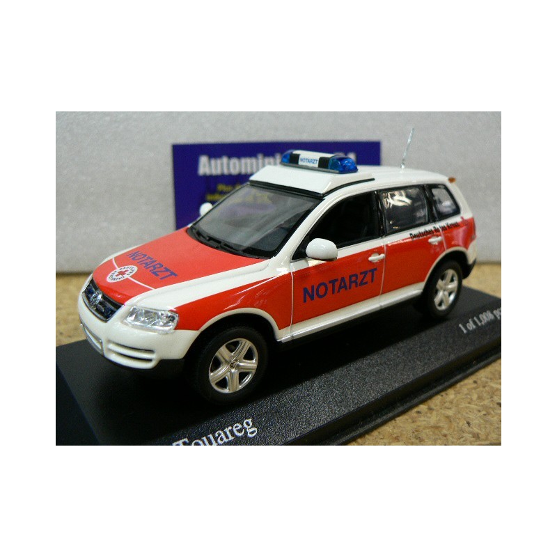 Volkswagen Touareg 2002 Croix rouge Notartz 400052090 Minichamps
