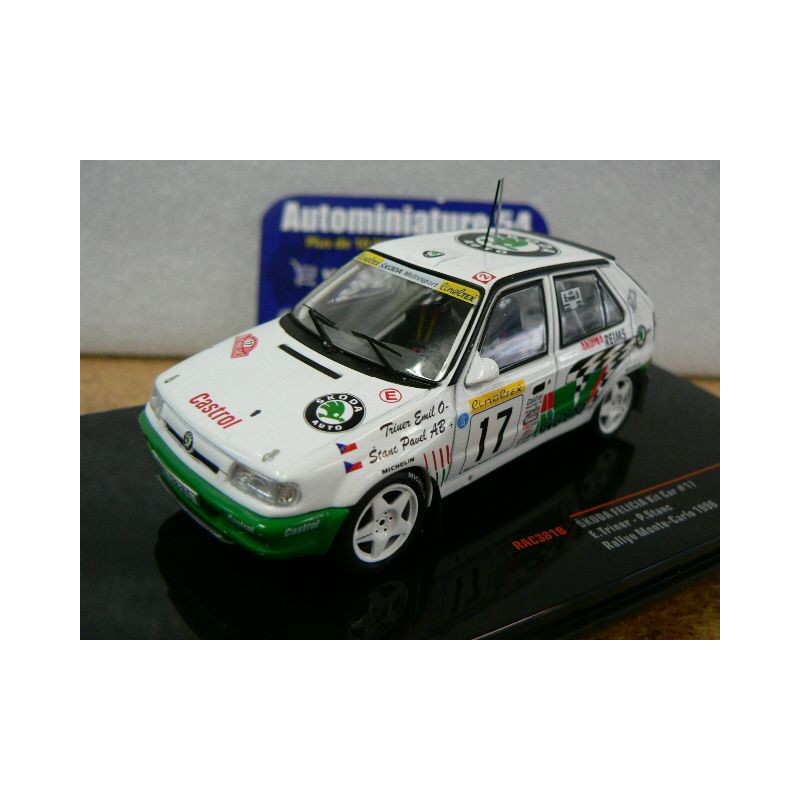 1996 Skoda Felicia Kit Car n°17 Triner - Stanc Monte Carlo RAC381B Ixo Models