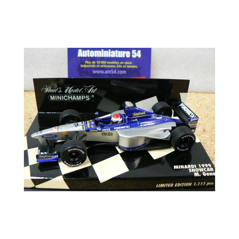 1999 Minardi Show Car M.Gene n°21 430990070 Minichamps