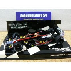 2002 Minardi KL Asiatech  A.Yoong show car 400020072 Minichamps