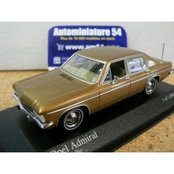 Opel Admiral Gold Metal 1969 430046062 Minichamps