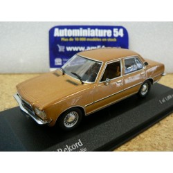 Opel Rekord Gold Metallic 1975 400044001 Minichamps