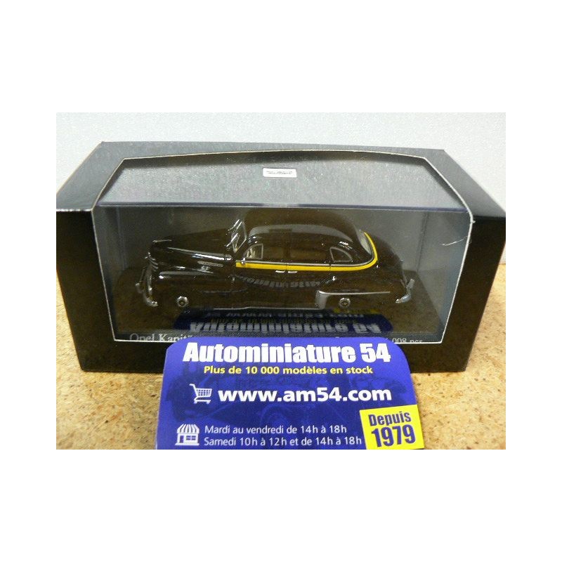 OPO 10 - Voiture Miniature de Collection 1/24 Compatible avec Opel Kapitan 1951 - OP027A