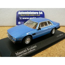 Maserati Kyalami Light Blue Met. 1982 400123961 Minichamps