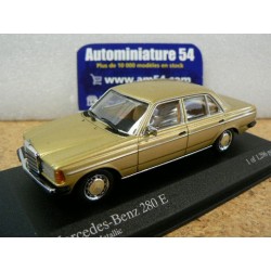 Mercedes 280 E Gold Metallic 1976 430032208 Minichamps